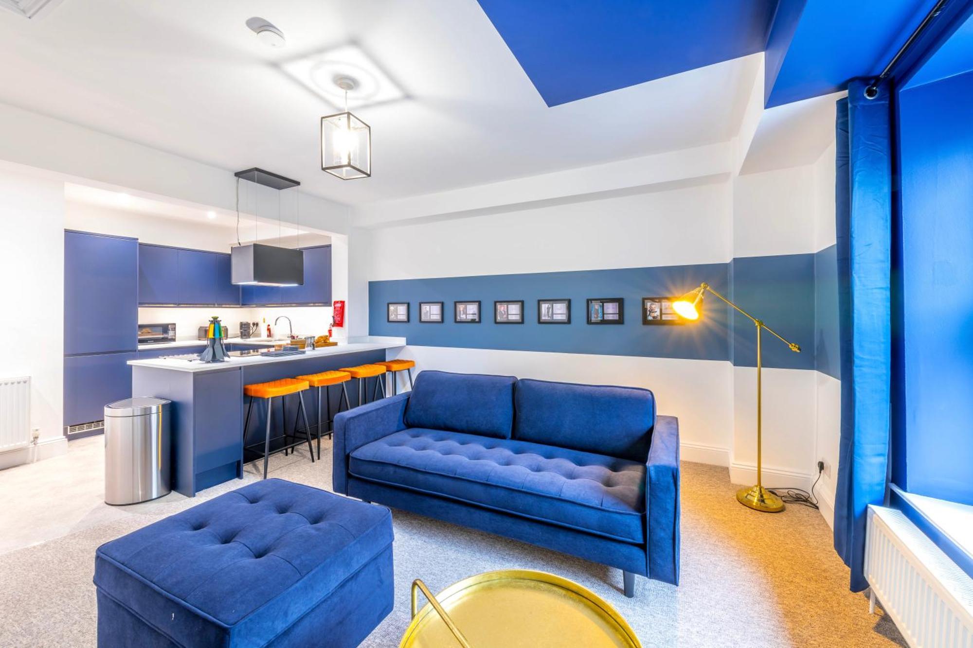 Skyfall With Free Parking For Families & Business By Prescott Apartments 브리스틀 외부 사진